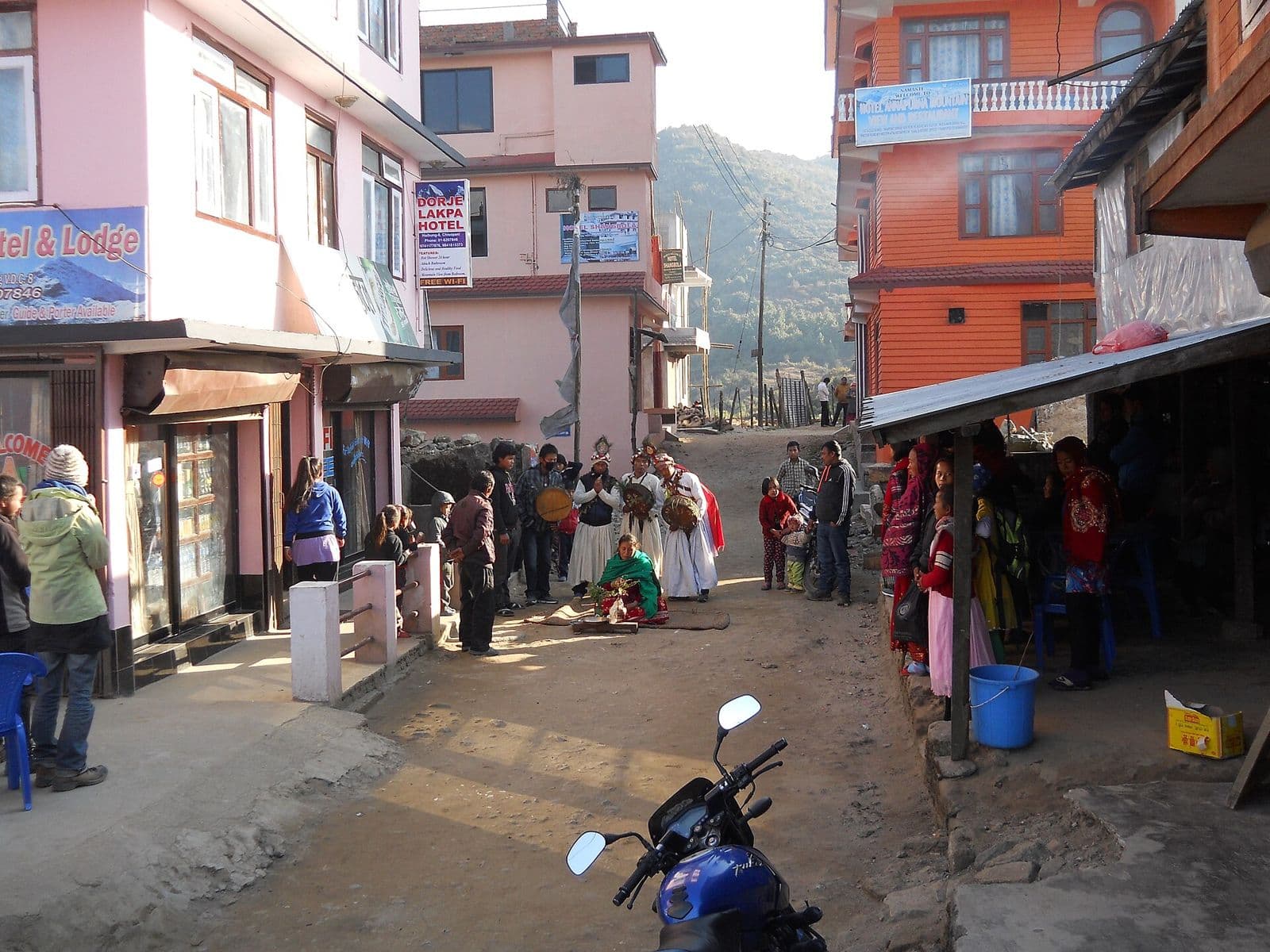 Chisapani in the Helambu area of Sindhupalchok