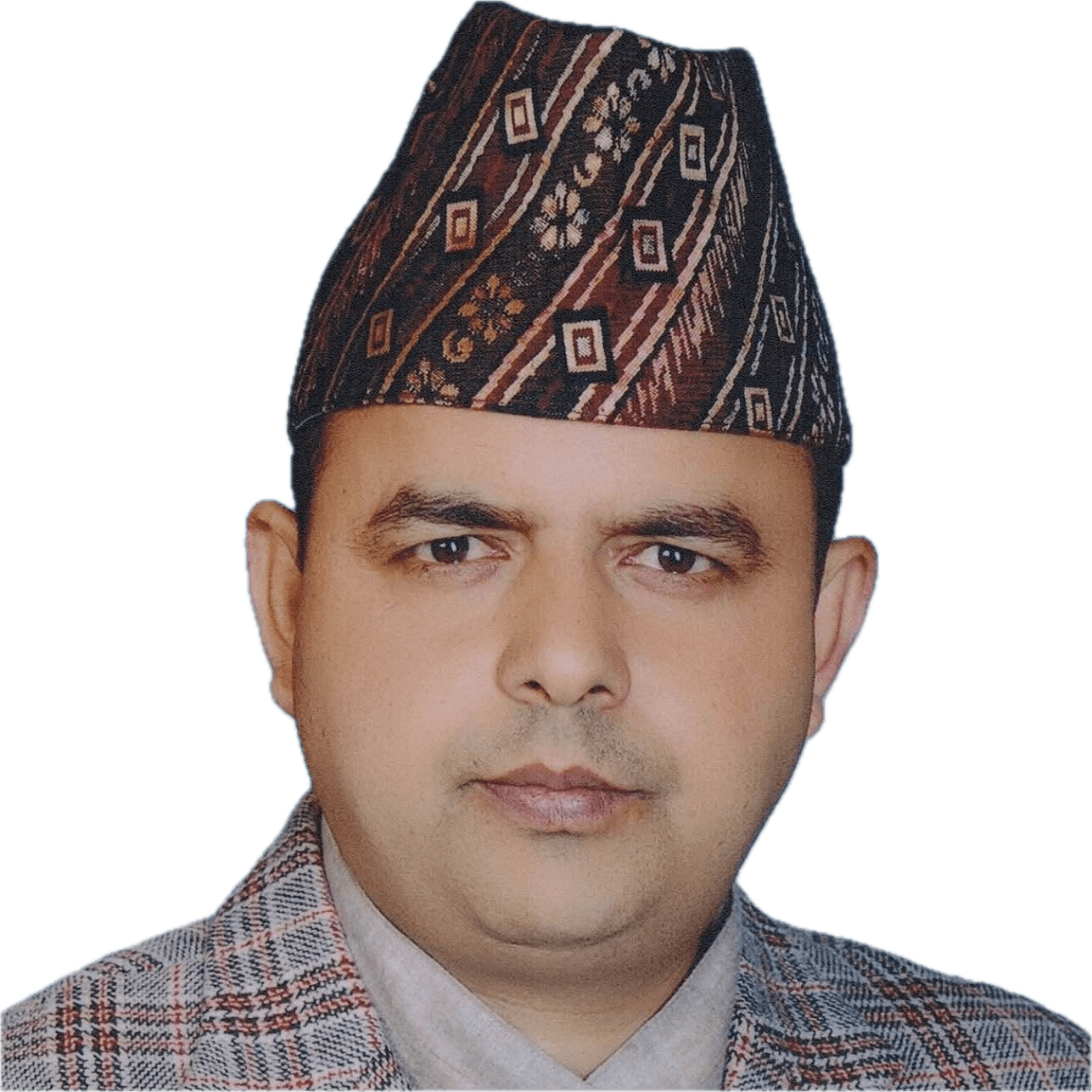 Portrait of Advocate Bishwas Acharya